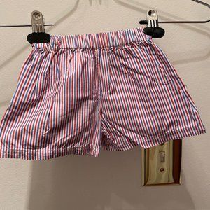 Pink Pelican 3T lined shorts Red White and Blue